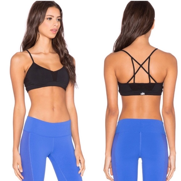 ALO Yoga Other - ALO Yoga Goddess Mesh Insert Bra S